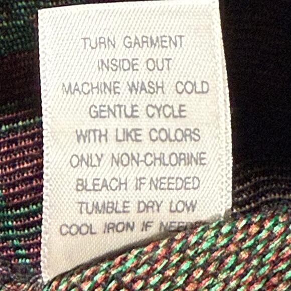 Christopher & Banks Tapestry Jacket Multicolor Bronze Button Women’s Small - Picture 4 of 8